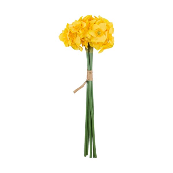 Kunstig Blomsterbuket 40 cm Gul Plastik