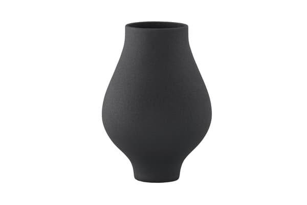 Vase Rellis 10x24x14 cm Sort