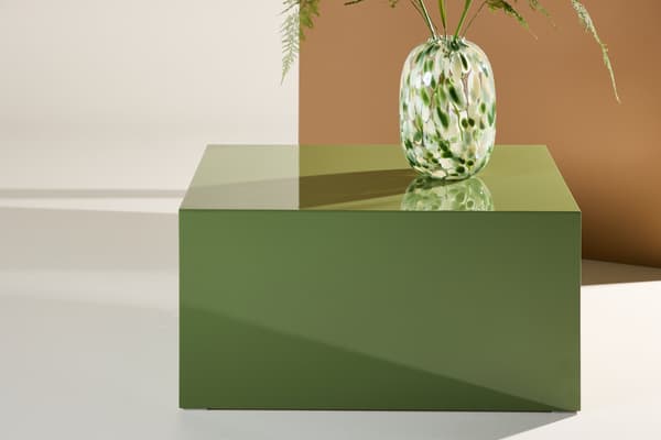 Sofabord York mørkegrøn MDF