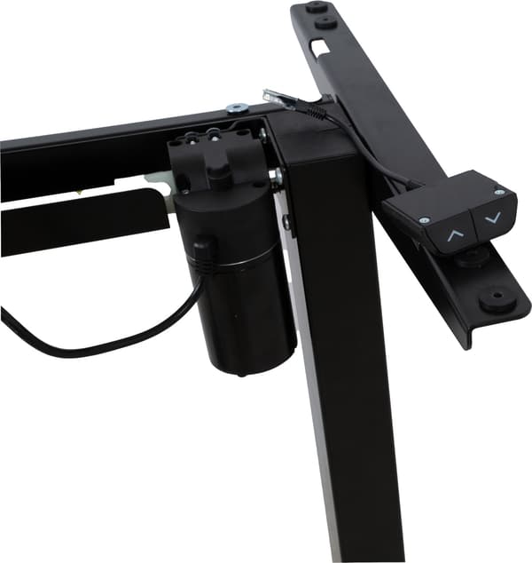 Bordben Ergo 71x85x121 cm Sort Justerbar