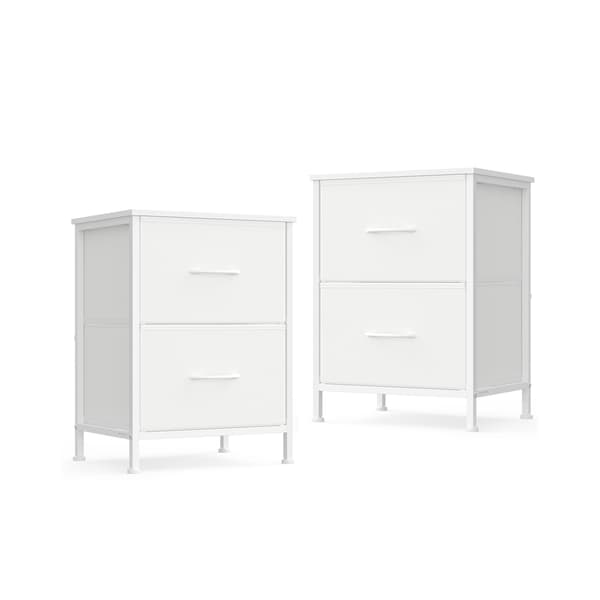 Kommode 30x39,6x52,2 cm Hvid MDF