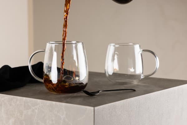 Glaskrus, Shine, 500 ml, Klar, Glas