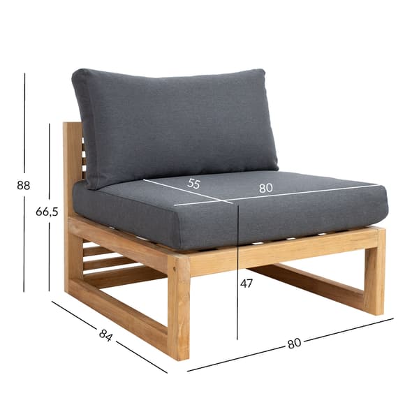 Sofa Modul SERENITY 80x84x66,5 cm