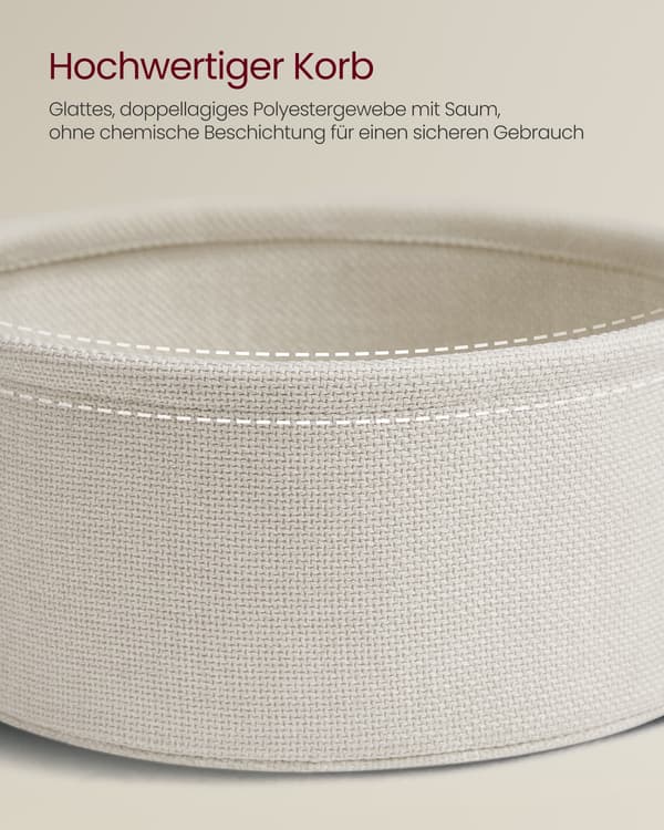 Sofabord 75x45 cm Beige Opbevaring