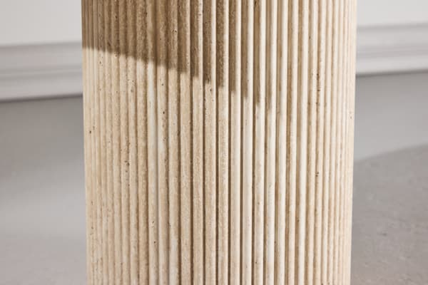 Sidebord 60x45 cm Beige MDF