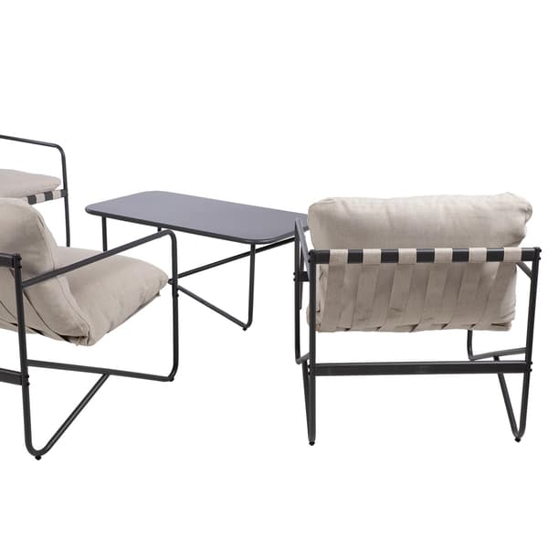 Havemøbelsæt KORO bord, sofa og 2 lænestole