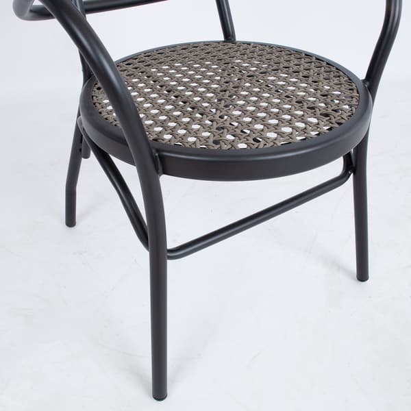 Stol BOLGHERI 56x62x83 cm sort
