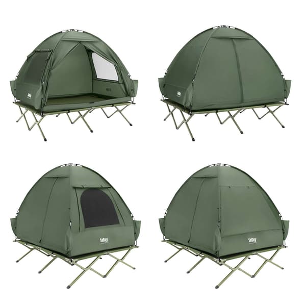 Tält, OGS32-II-L-GR, 193x145x185 cm, Grön