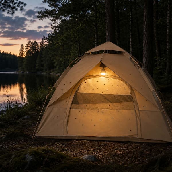 Campingtelt til 3–4 personer, pop-up, Kodustaar