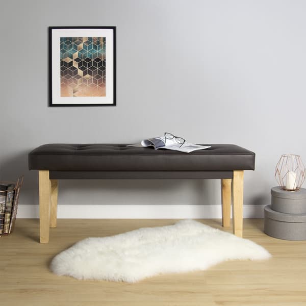 Bænk, Home, 103x41x47 cm, Brun