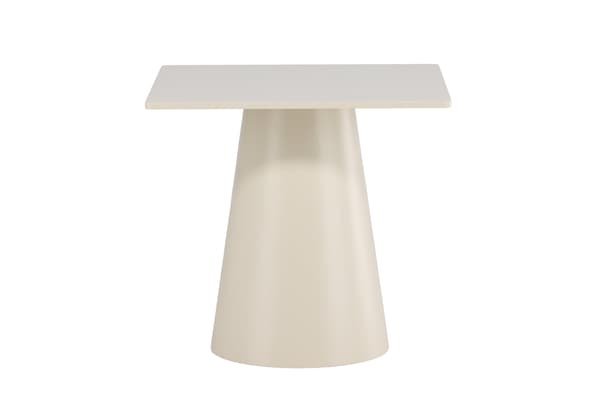 Spisebord Lanzi 80x80x75 cm Beige MDF