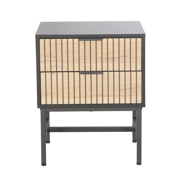 Sidebord HELVE 48x40x60 cm Sort