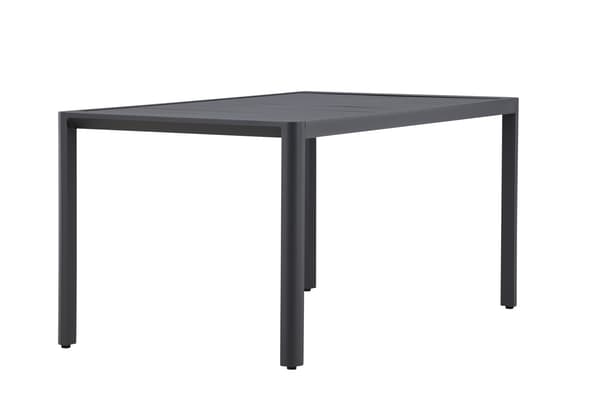 Ruokapöytä Giardini 150x85x72 cm Musta