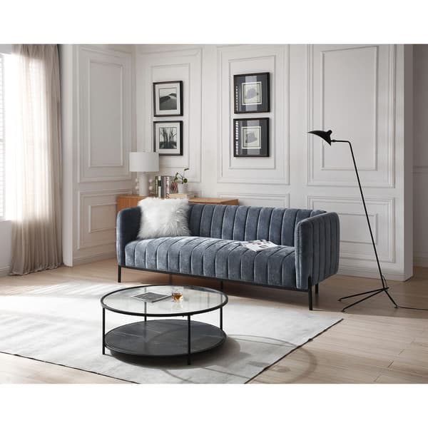 Sofa Seng Tamika 218x82x82 cm Grå
