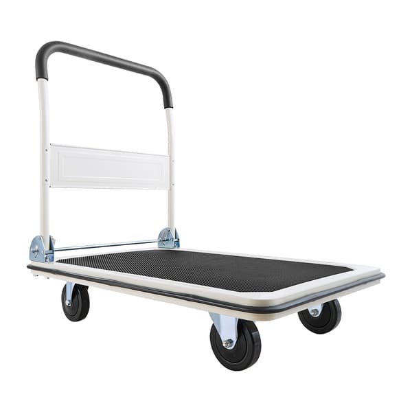 Hopfällbar transportvagn, 90x87x61 cm, fällbar, stål
