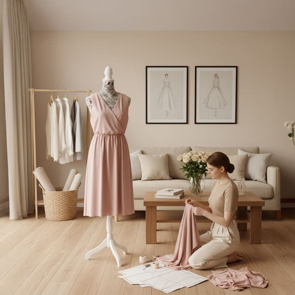 Ginekoform, 130x41x34 cm, Beige, Kodustaar