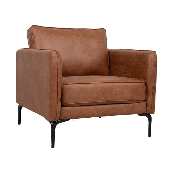 Lænestol SOFIA 80x83x82 cm Brun