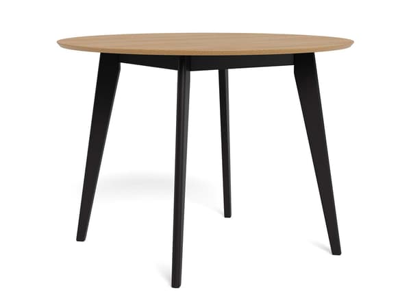 Matbord 105x76 cm Ek Svart