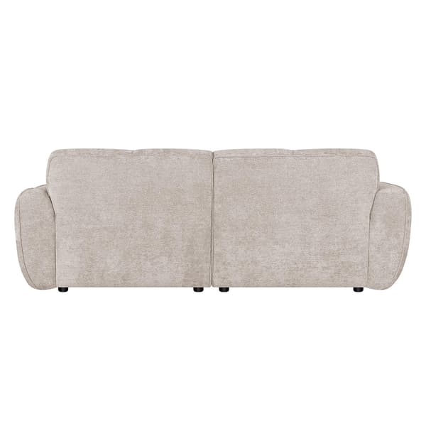 Sofa DAMALI 224x96x81 cm lys brun