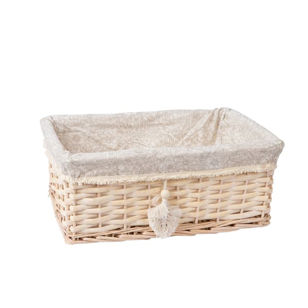 Kurv WILLI TASSEL 43x30x18 cm