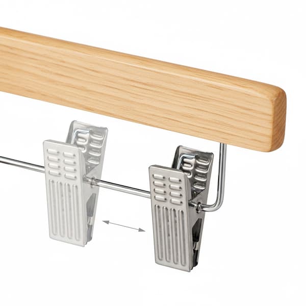 Byxgalgar Set, 16x35.5x2.5 cm, Vit, Trä, Kodustaar