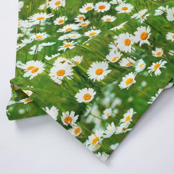 Bordmåtte 43x116 cm Tusindfryd Bomuldsstof