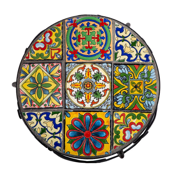 Kukkajalusta MOROCCO 30x35 cm Musta