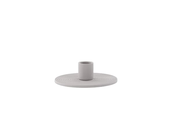 Lysestage Dian 12x4 cm Grå