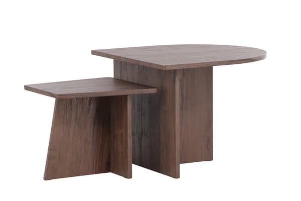 Sofabord, 60x45x35 cm, Brun, MDF