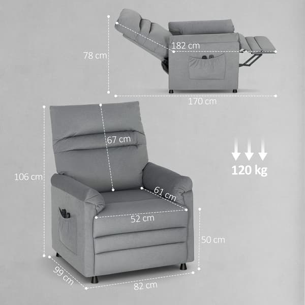 Nojatuoli 82x99x106 cm Harmaa Sametti