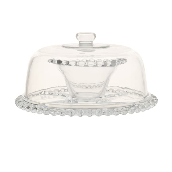 Kagefad 31x23 cm Glas, Cake Plate