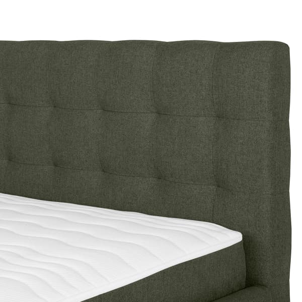 Continental seng 176x221x110 cm grøn opbevaring