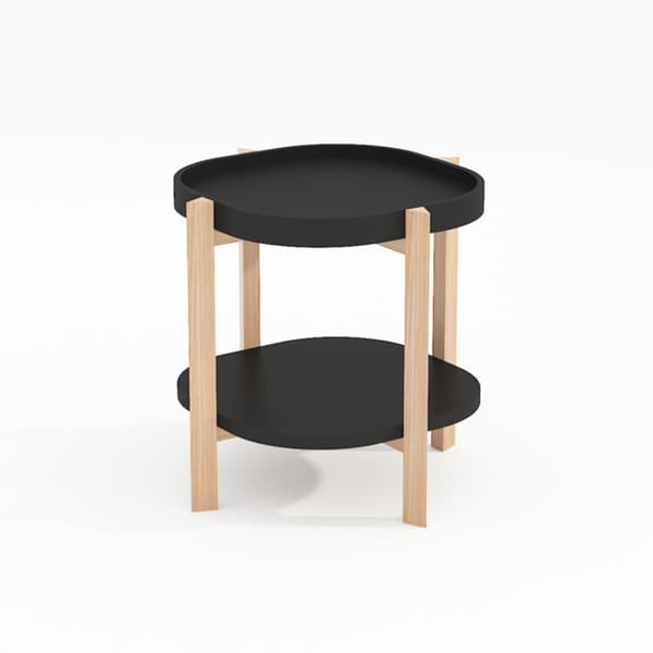 Sidebord NORAH 40x40x60 cm Sort