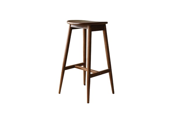 Barstol Orust 43x36x77 cm Brun Gummitræ