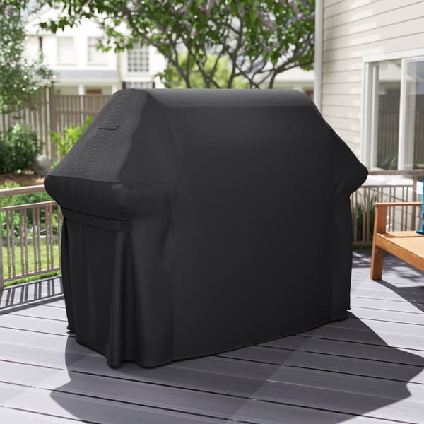 Grillbetræk 151x71x113 cm sort