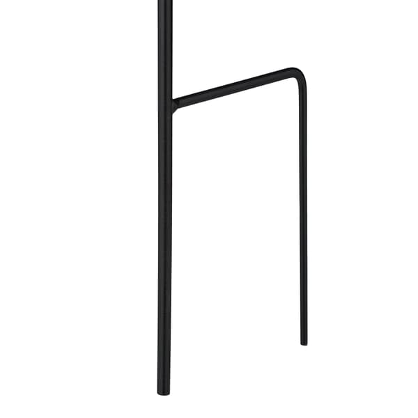 Växtstöd, 110x34x1 cm, Svart, Stål, Kodustaar