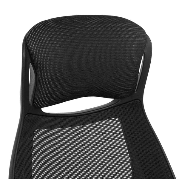 Kontorstol 56x63,5x119 cm sort