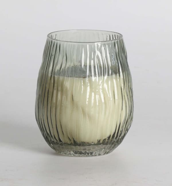 Duftlys 8,7x10,8 cm Grøn Glas