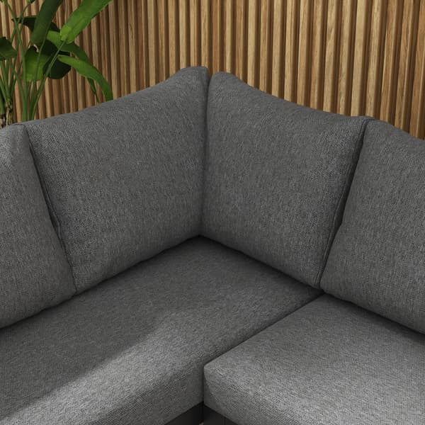 Utemöbelset, 148x61x71,5 cm, Grå