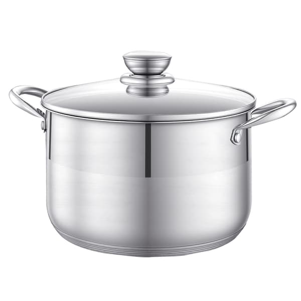 Stor gryde 7.6 L 35x25.5x21 cm Rustfrit stål