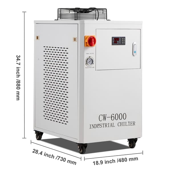 Industriel vandkøler, CW6000, 15L, kølesystem, metal