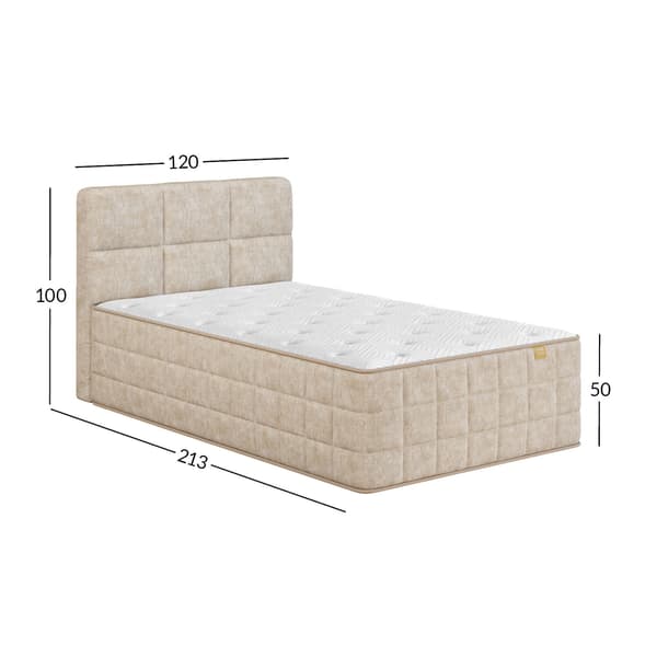 Kontinentalseng EVENING ZONE 120x200cm, beige