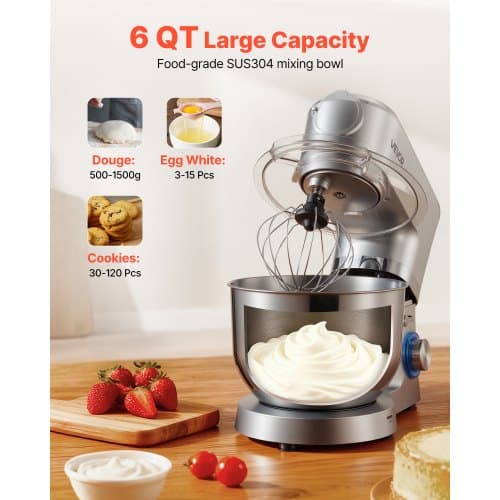 Standmixer 430x235x560 mm Sølv Rustfrit Stål