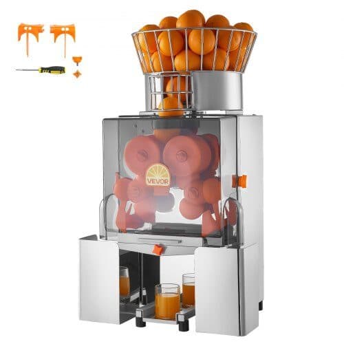 Professionel appelsinjuicemaskine NS2000E-4 480x510x890 mm rustfrit stål