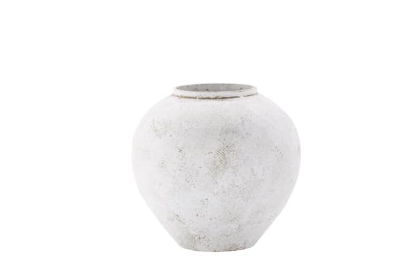 Maljakko, Maapallo, 25 cm, Beige