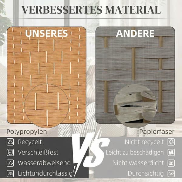 Rumdeler 4-panel foldeskærm 180x1,7x180 cm brun træ