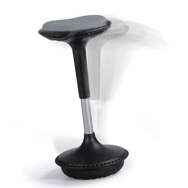 Balance Stool JUST FUN 33x59,5x84 cm Gråt Stof