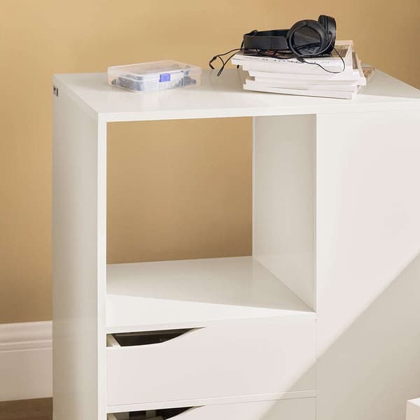 Printerstativ, FBT129-W, 60x35x71 cm, Hvid