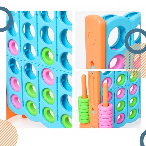 Connect4 XXL för barn och vuxna, Kodustaar
