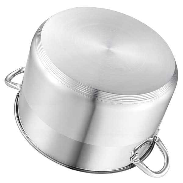 Stor gryde 7.6 L 35x25.5x21 cm Rustfrit stål